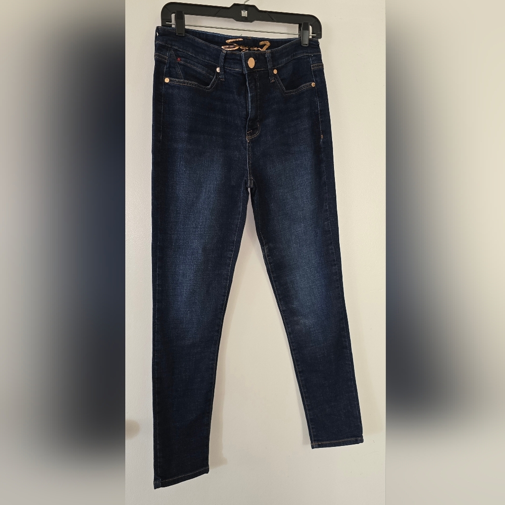 Seven7 Women's Indigo Skinny Jeans